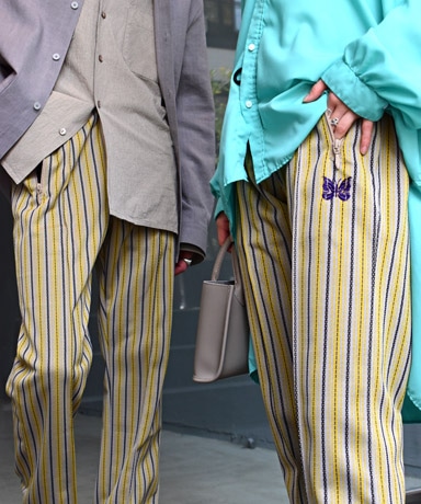 NEEDLES[ニードルズ] 23SS Track Pant - Poly JQ [Stripe] - 4/28(fri)~ Launch