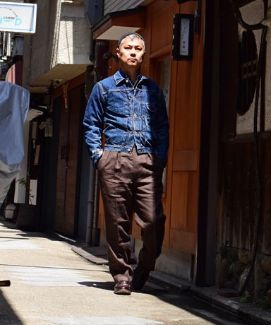 Fumiya Hirano THE TROUSERS [フミヤヒラノ ザ トラウザーズ] 23SS SAVILE LOW SRENCE BRYSON [BRN]