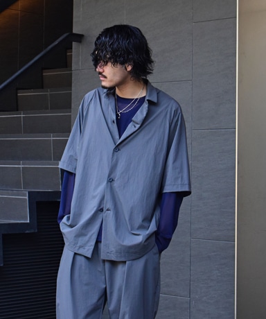 Cartridge Shirt S/S DR(1(MEN) Black/ブラック): TEATORA