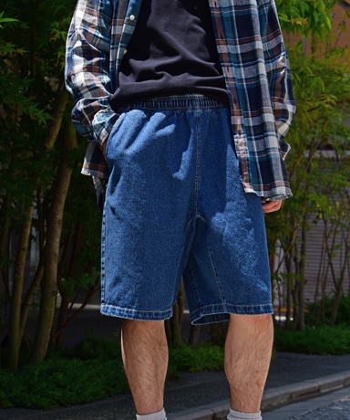 FreshService[フレッシュサービス] 23SS Corporate Easy Denim Shorts [Dark Blue]