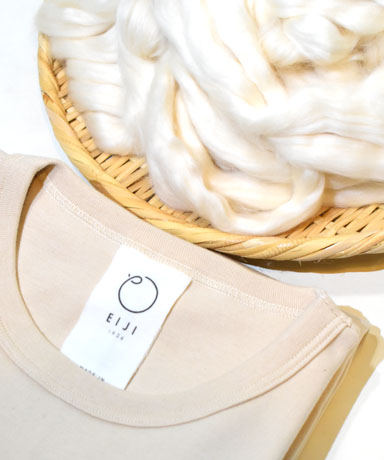 EIJI [エイジ] 23SS SP HENLEY NECK TEE / SP CREW NECK TEE [WHT/ECRU/H GRY/NVY/BLK]