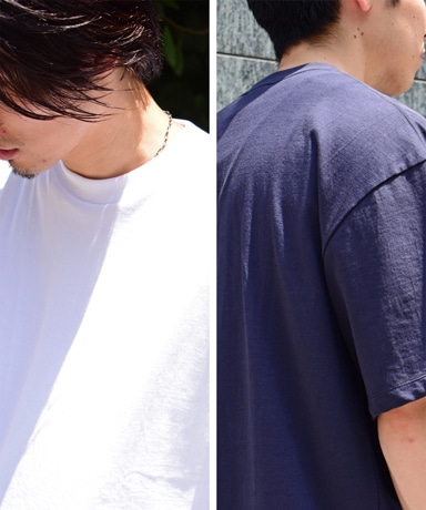 ATON[エイトン] 23SS Fresca Plate Oversized T-Shirt