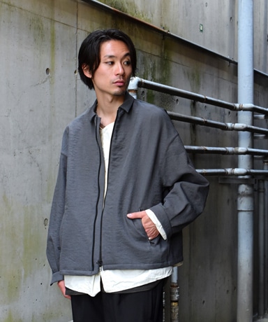 NO CONTROL AIR [ノーコントロールエアー] 23AW RB_NC0301BN : NFOVBL シャツブルゾン