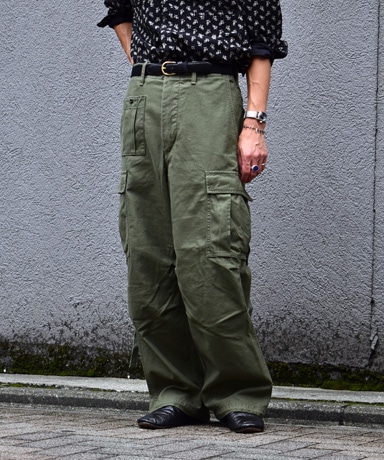 Nigel Cabourn[ナイジェルケーボン] 23AW Army Cargo Pant [Green]