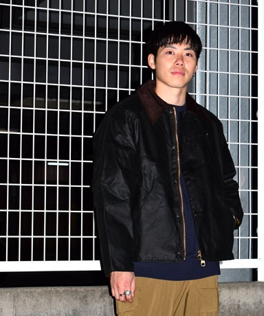 Transport Wax Cotton Short Blouson(32 BLK(Black)): Barbour