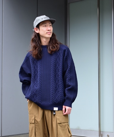 FreshService[フレッシュサービス] 23AW Fisherman Tech Sweater