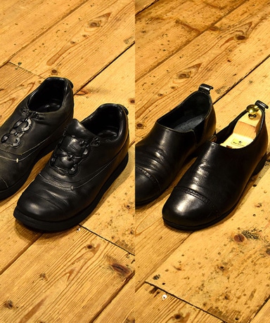 シューケアビフォーアフター LOFTMANCOOP KYOTO編