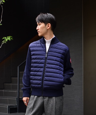 CANADA GOOSE[カナダグース] 23AW Hybridge Knit Jacket [Navy]
