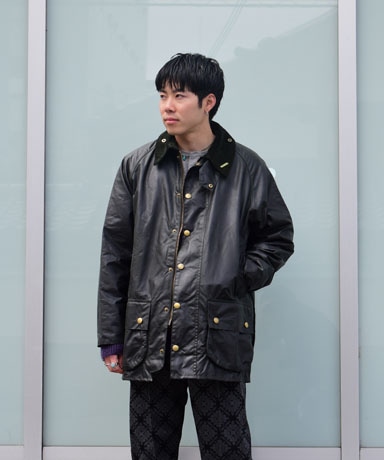 40th Anniversary Beaufort(34 Sage/セージ): Barbour