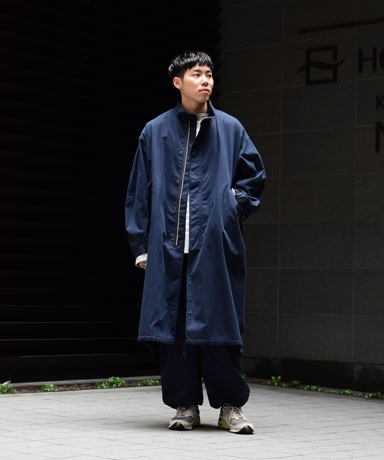 LOEFF [ロエフ] 23AW LEU C/NY CNVS MLTY STD [NVY]