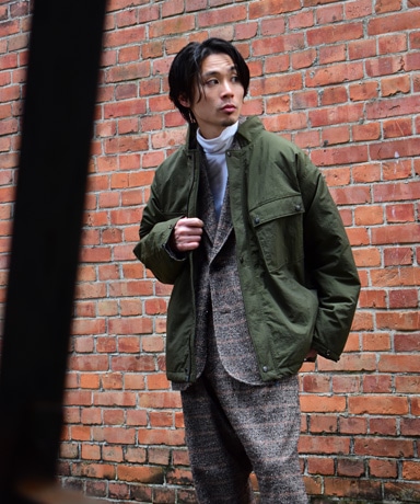 NEEDLES[ニードルズ] 23AW C.P. Jacket-Nylon Ripstop [Olive]