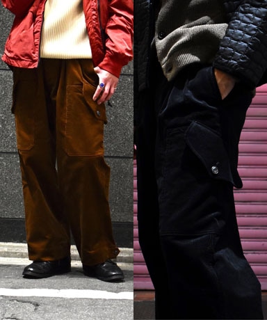 OLDMAN'S TAILOR [オールドマンズテーラー] 23AW ROYAL WORK PANTS [CORD BRN/CORD BLK]