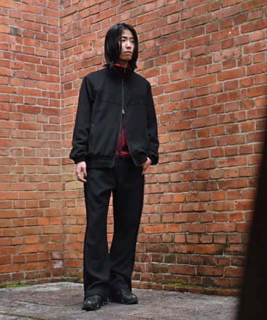 NEEDLES[ニードルズ] 24SS Fringe Track Jacket & Fringe Boot Cut Track Pant-Poly Kersey-Poly Kersey