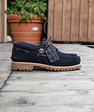 Timberland[ティンバーランド] 24SS Authentic 3 Eye Classic [Dark Blue Suede]
