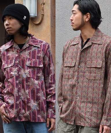 NEEDLES[ニードルズ] Classic Shirt - R/C Lawn Cloth / Paisley Printed