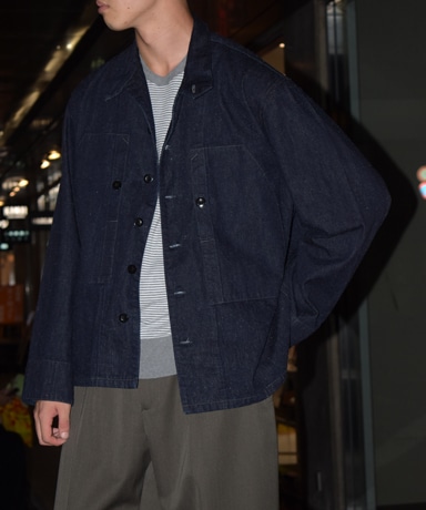 OUTIL-VESTE MAICHE［D.INDIGO］/ SEEALL-MANCHESTER PANTS［BOSCO ］/ GICIPI-2401A LUPO［G MELA/BIAN］