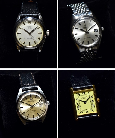Vintage Watch collection in stock.