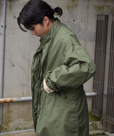 orSlow-M-65 FISH TAIL COAT (GRN)