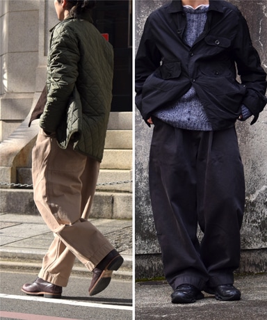 STUDIO NICHOLSON 25SS-BRIDGES GMT DYE DENIM [PARCEL/MUSCAT]