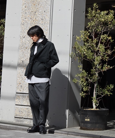 Barbour 25SS Collection vol,2-BORROWDALE CASUAL [L BEG/BLK]