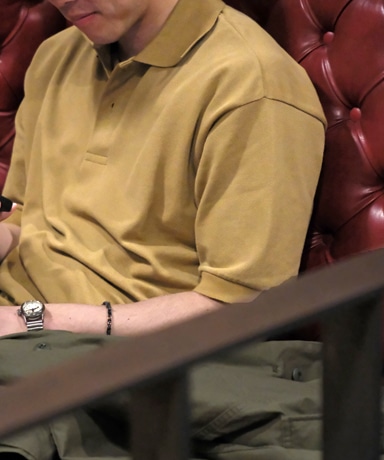 AURALEE 25SS-PIMA CTN HEAVY PIQUE POLO [KHA BEG / DK NVY]