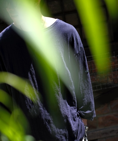 OUTIL 25SS-Toricot Habas Short [Blue Night / Sponge]