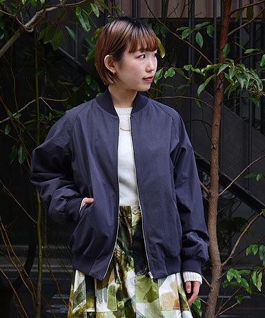 ATON [エイトン] KYOTO TSURIZOME COTTON FLIGHT JACKET (1981Lady’s)