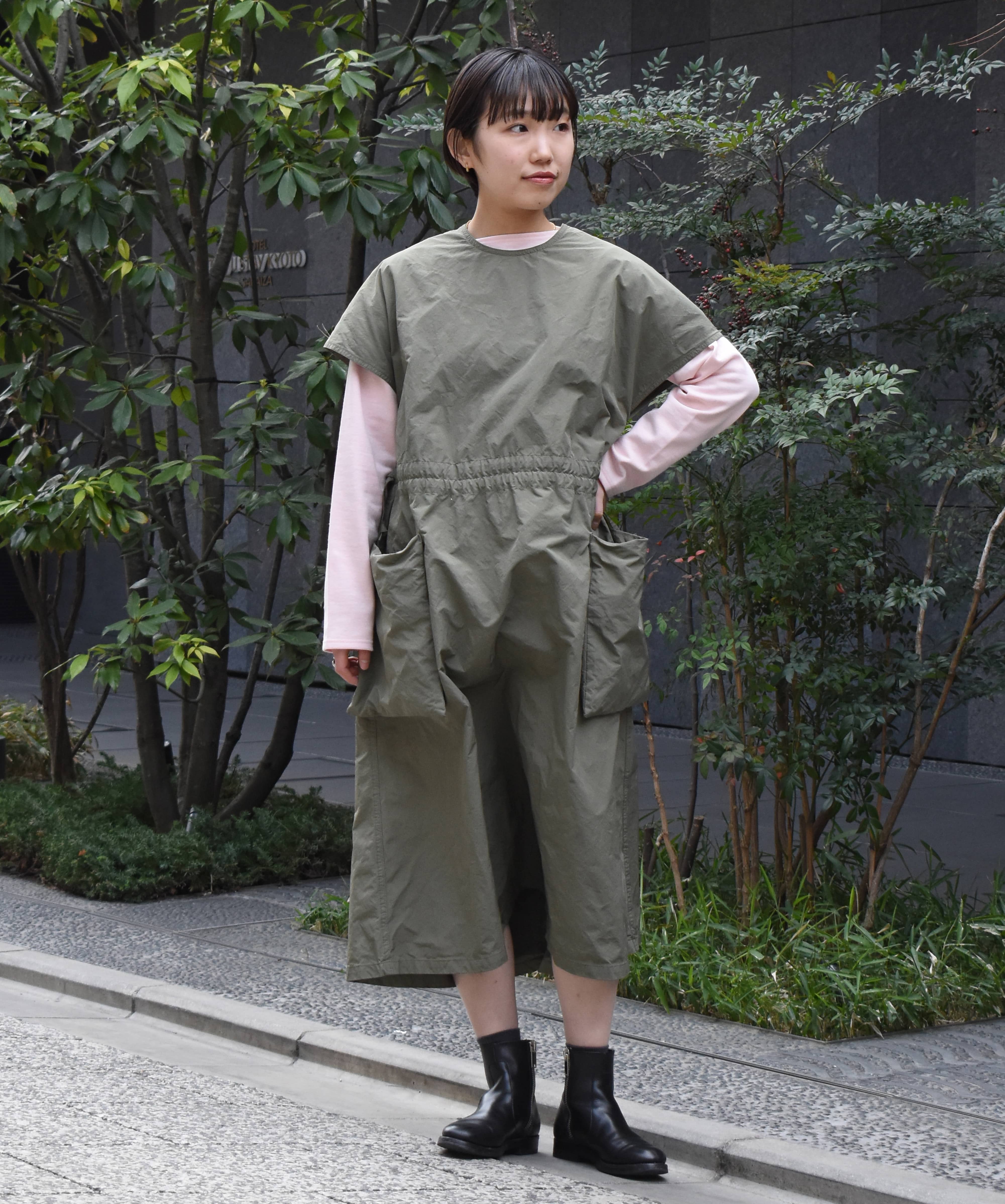 R&D.M.CO-[アールアンドディーエムコー]Garment Dye Pocket Dress(1981Lady's)