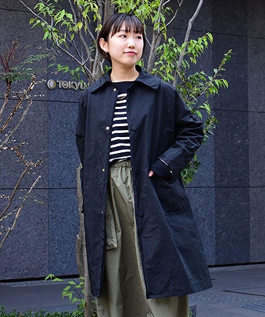 R&D.M.CO- / GARMENT DYE UMBRELLA COAT(1981Lady's)