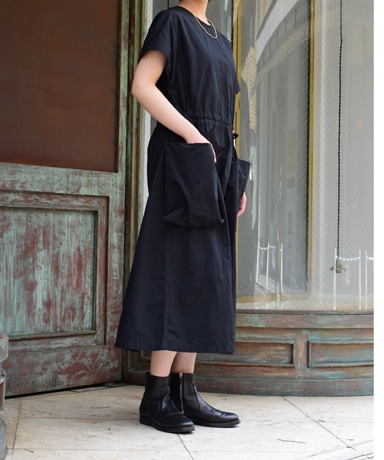 ASPESI リフヘロアハイウエストトラウサ W4G0172E792 85044 AZUL BY MOUSSY | リネンライクワイドハイウエストサロペット