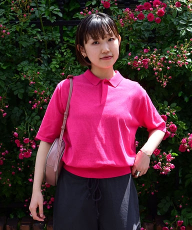 ATON / RECYCLED FRESCA COTTON | POLO SHIRT (1981Lady’s)