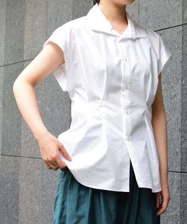 LOEFF / CTN ブロード YK ウィング レギュラーカラーシャツ (1981Lady's)