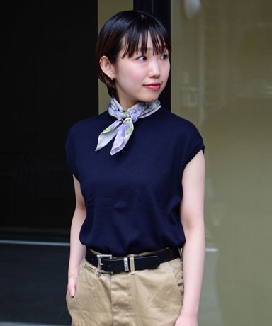 Johnsmedley / S4625 COMMON FIT コットン24G ノースリーブニット (1981Lady's)