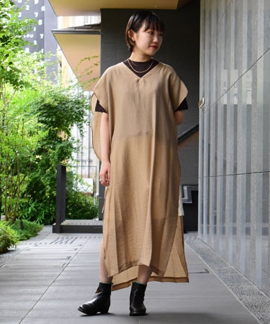 HAVERSACK / Ⅴネックロングスリーブレスワンピース (1981Lady’s)