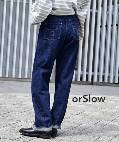 orSlow / High West Denim Pants (Jasmin) (1981Lady's)