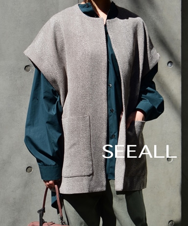 SEEALL / Oversized Gilet (1981Lady's)