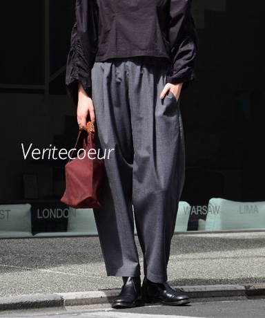 Veritecoeur/VC-2524U イージーテーパードパンツ (1981Lady's)