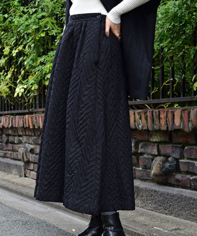 HAVERSACK / 362306 キルトジャガードロングスカート(1981Lady’s)