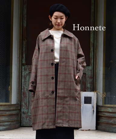 Honnete / New Round Collar Coat (1981Lady's)