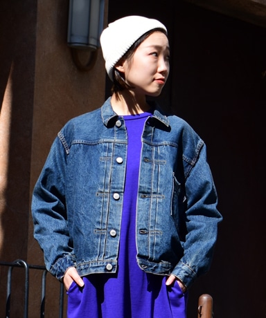 orSlow / Type1 40's Pleated Front Blouse - 2Year Wash (1981Lady's)