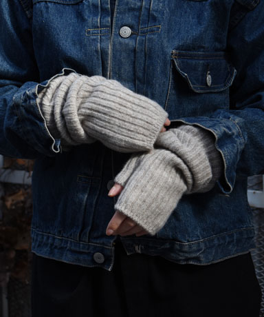 ATON / WOOL CASHMERE SILK GROVES *giftにおすすめです(1981Lady’s)