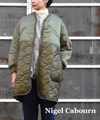 Nigel Cabourn/ Combine MA-1 Liner Coat (1981Lady's)