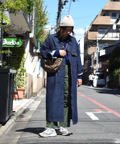 orSlow-DENIM COAT / SHORT/L US ARMY FATIGUE PANTS / MARINEDAY-3912 JASMINE2