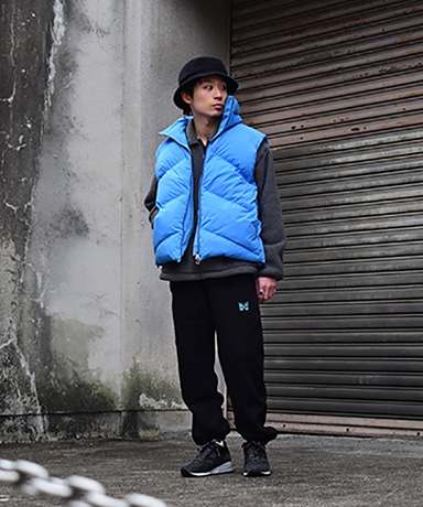 【needles】zipped sweat pant ロフトマン別注　23SS