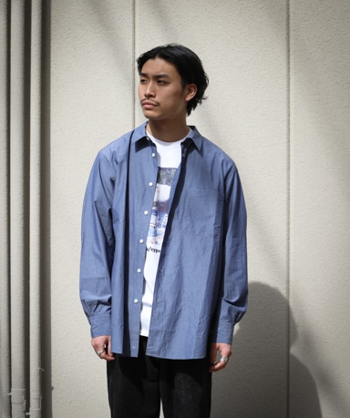 BRU NA BOINNE エンザイムシャツ [ブルー]