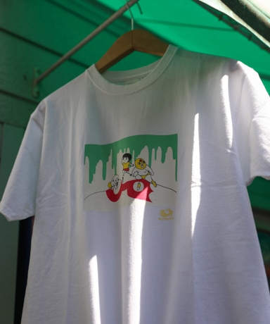 BRU NA BOINNE 子どもたちプリントT [ホワイト]