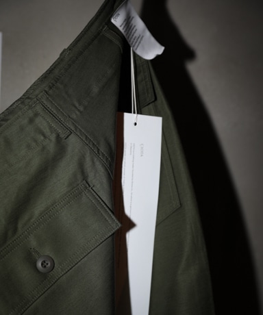 CIOTA ベイカーパンツ [ムラ糸バックサテン]