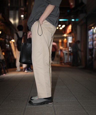 CIOTA 20/-×10/- チノパンツ [ベージュ]