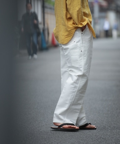Riprap Double Front Trousers [Off White]