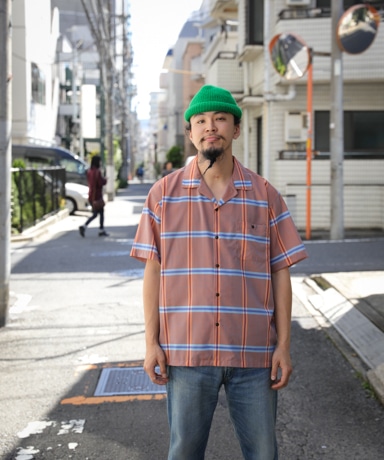 BROWN by 2-tacs OPEN COLLAR [ORANGE]